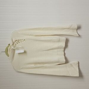 NWT Ella Moss natural sweater sz XS